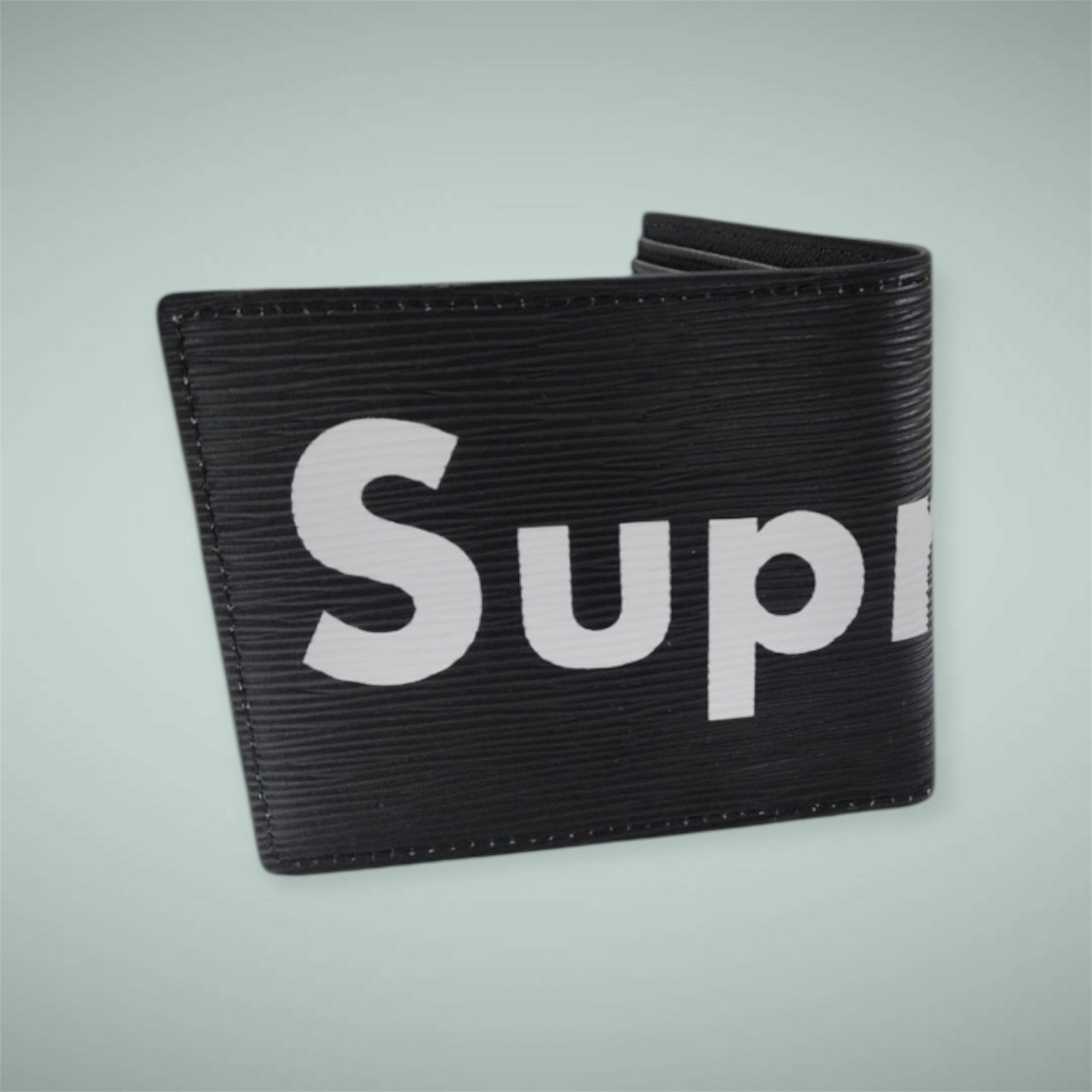 SUP x LV Black Wallet - Image 4